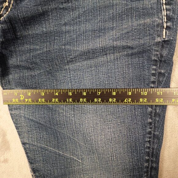 Silver Jeans Co. Suki Straight Women’s Size 16/32 Dark Wash Classic Stretch - Picture 8 of 13